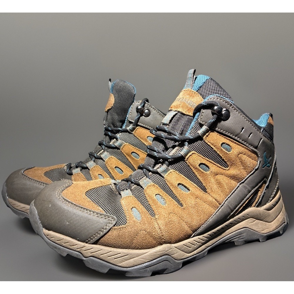 Eddie Bauer Men's Maple Ridge Outdoor Weatherproof Hiking Boots | 10 M | Brown